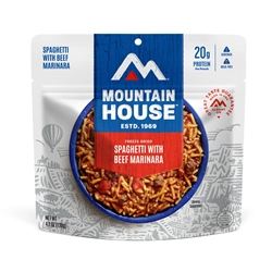 Mountain House: Spaghetti with Beef Marinara