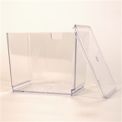 High Impact Polymer Bin with Storage Lid for Country Living Grain Mill