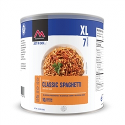 Mountain House Spaghetti with Meat Sauce #10 Can Case of 6