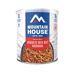 Mountain House: Spaghetti with Beef Marinara - #10 Can