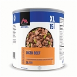Mountain House: Diced Beef - Freeze-Dried #10 Can