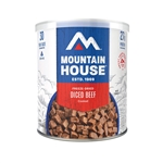 Mountain House: Diced Beef (Cooked) - #10 Can - Case of 6