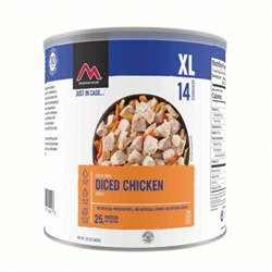 Mountain House Diced Cooked Chicken Freeze Dried #10 Can Case of 6
