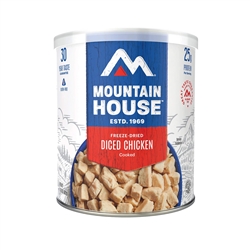 Mountain House: Diced Chicken (Cooked) - #10 Can - Case of 6