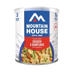 Mountain House: Chicken & Dumplings - #10 Can - Case of 6