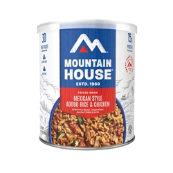 Mountain House: Mexican Rice with Chicken #10 Can
