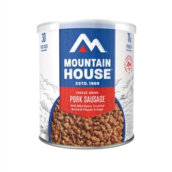 Mountain House Pork Sausage w/Mild Spice Freeze Dried #10 Can 12