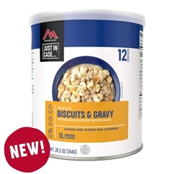 Mountain House Biscuits & Gravy #10 Can Case of 6