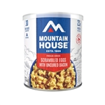 Mountain House: Scrambled Eggs with Uncured Bacon - #10 Can - Case of 6