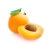 Apricot 3/8" Diced: FREEZE-DRIED BULK