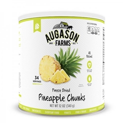 Pineapple Chunks Freeze-Dried #10 can