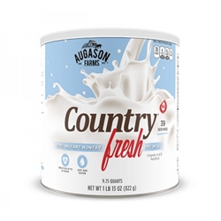 Country Fresh 100% Real Instant Nonfat Dry Milk #10 can