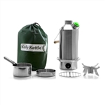 Kelly Kettle Base Camp LARGE STAINLESS STEEL - Basic Kit