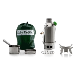 Kelly Kettle Trekker SMALL STAINLESS STEEL - Basic Kit