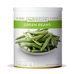 Green Beans: Freeze-Dried Case of 6