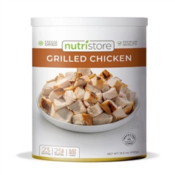 Chicken, Grilled & Diced: Freeze-Dried Case of 6