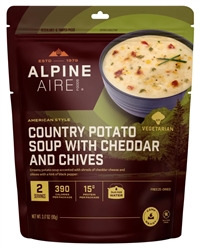 Country Potato Soup w/ Cheddar & Chives