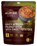 Spicy African Peanut Stew w/ Sweet Potatoes