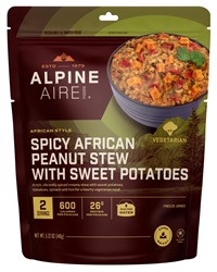 Spicy African Peanut Stew w/ Sweet Potatoes