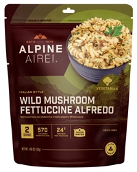 Wild Mushroom Fettucine Alfredo