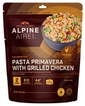 Pasta Primavera with Grilled Chicken