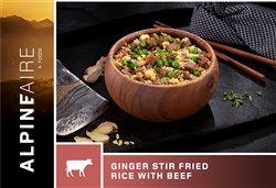 Ginger Stir Fried Rice with Beef