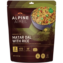 Matar Dal with Rice