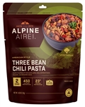 Three Bean Chili Pasta