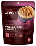 Vanilla Peach Crumble