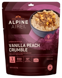 Vanilla Peach Crumble