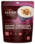 Caramel Cheesecake Pudding with Granola