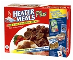 HeaterMeals "Plus" Meal Kit - Mushroom Gravy, Mashed Potatoes & Beef Entree