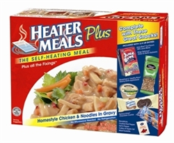 HeaterMeals "Plus" Meal Kit - Home-style Chicken & Noodles in Gravy Entree