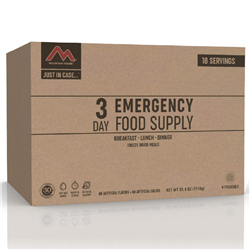 Mountain House: Just in Case 3 Day Emergency Food Kit