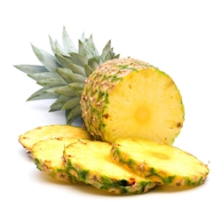 Pineapple 3/8" Diced: FREEZE-DRIED BULK