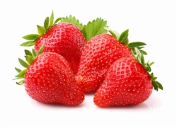 Strawberry, 3/8" Diced: FREEZE-DRIED BULK