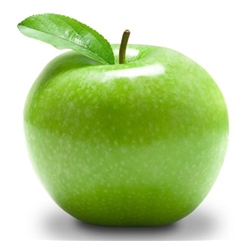 Apple, Granny Smith 1/4" Diced w/ Peel: FREEZE-DRIED BULK