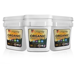 NuManna Organic Family Pack - TRIPLE