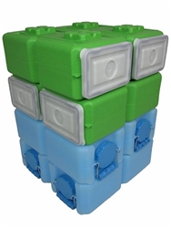 for sale online pack of 8 WaterBrick BPA 3.5-gallon Water Storage Container 