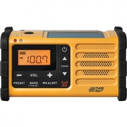 Sangean MMR-88 Multi-powered AM/FM Radio w/Solar & Hand Crank Option