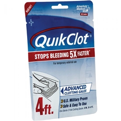 QuikClot Advanced Clotting Gauze 4 FT.